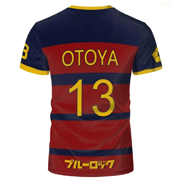 Blue Lock FC Barcha Cosplay Anime Custom Jersey - BYTOODAY