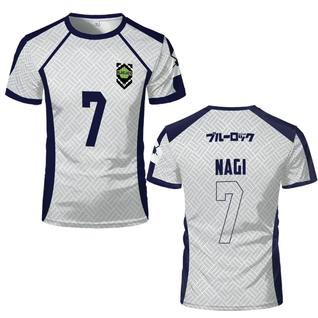 Blue Lock Team White Custom Jersey - BYTOODAY