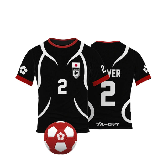 Blue Lock U20 Japan Team Custom Black Jersey - BYTOODAY