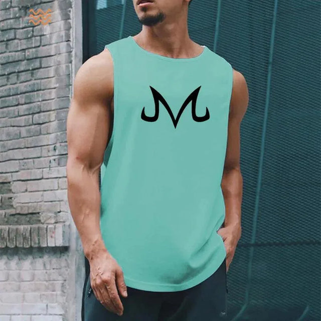 Custom Fitness Sports Tank Top Majin from Dragon Ball Z - Item - BYTOODAY