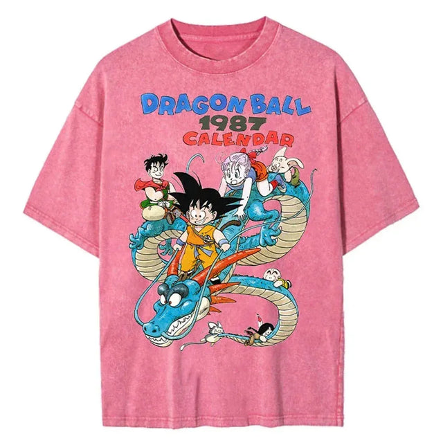 Goku Friends Custom Pink T-shirt - Item - BYTOODAY