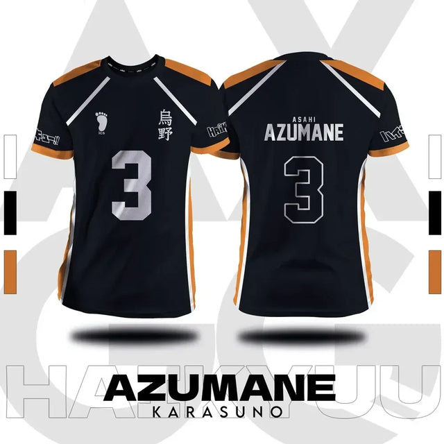Haikyu Cosplay Karasuno Team Jersey - BYTOODAY