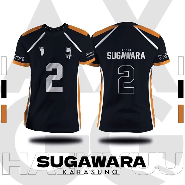 Haikyu Cosplay Karasuno Team Jersey - BYTOODAY