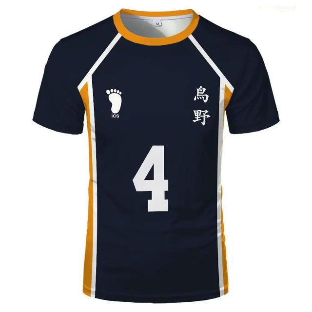 Karasuno High School Team Custom Jersey Haikyu Cosplay - BYTOODAY