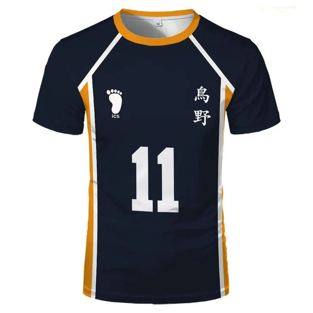 Karasuno High School Team Custom Jersey Haikyu Cosplay - BYTOODAY