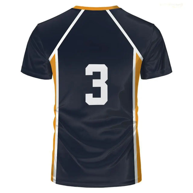 Karasuno High School Team Custom Jersey Haikyu Cosplay - BYTOODAY