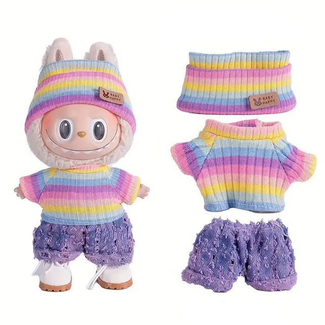 Labubu Dolls Clothing - Winter Outfit - Item - BYTOODAY