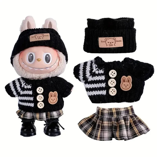 Labubu Dolls Clothing - Winter Outfit - Item - BYTOODAY
