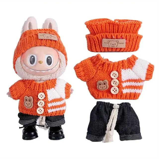 Labubu Dolls Clothing - Winter Outfit - Item - BYTOODAY