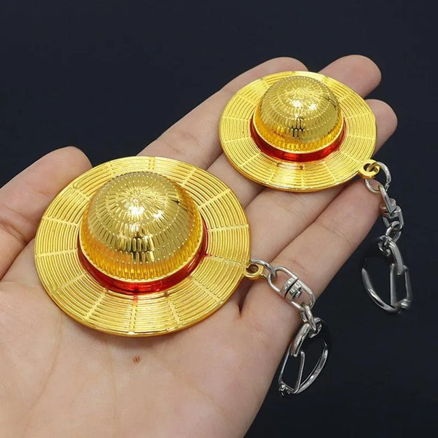One Piece Cosplay Straw Hat Keychain - Item - BYTOODAY