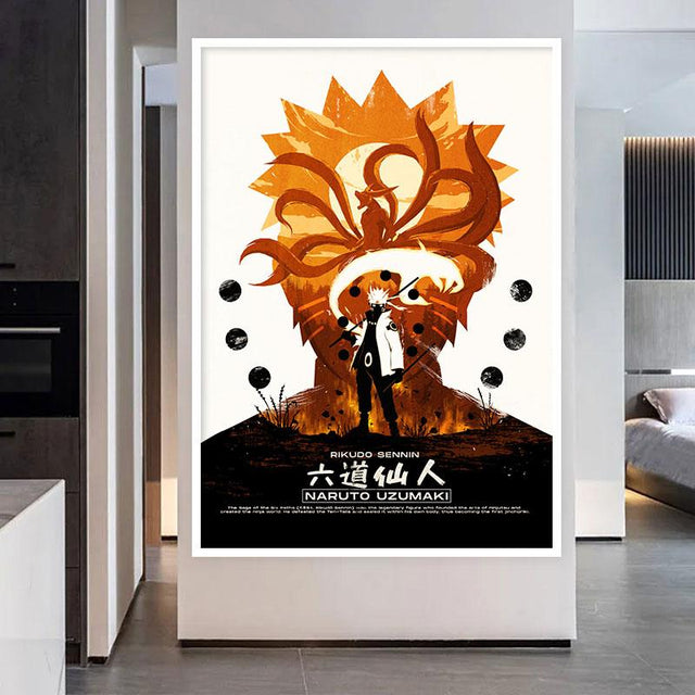 Poster Custom Wall Decoration Shonen Naruto - Item - BYTOODAY