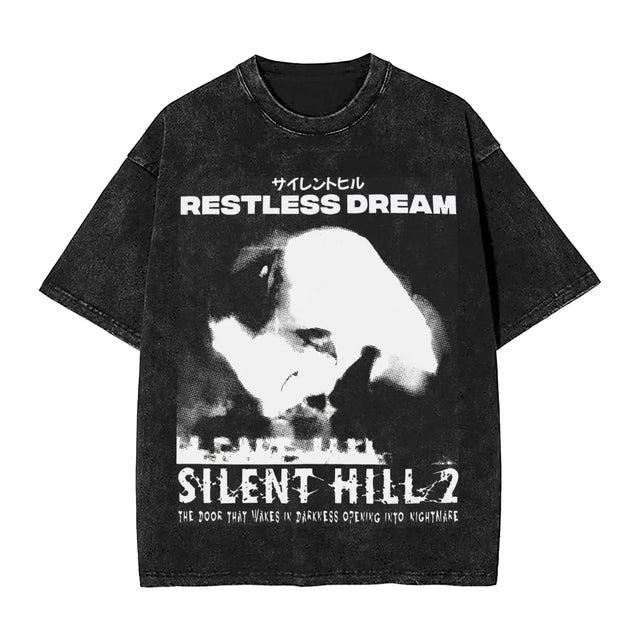 SH2 "Restless Dream" Custom Black T-shirt - BYTOODAY