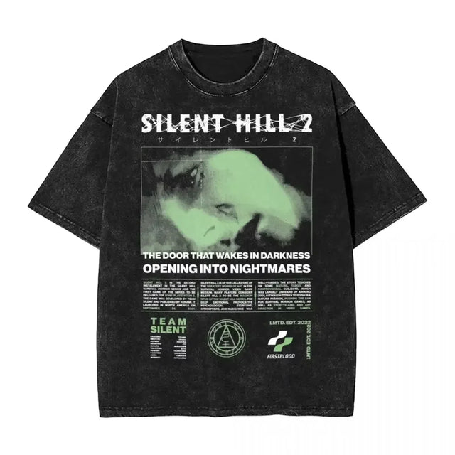 SH2 TEAM SILENT Custom Black T-shirt - BYTOODAY
