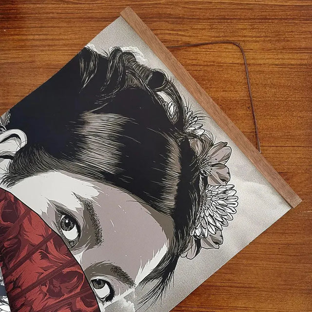 Tiger Pattern Traditional Japanese Mythology Wall Decor - Item - BYTOODAY