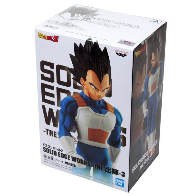 Vegeta Figure - SOLID EDGE WORKS VOL.3 - Dragon Ball Z - BYTOODAY