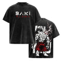 Baki Hanma AURA Custom T-shirt - BYTOODAY