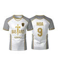 Bastard Munchen Blue Lock Custom White Jersey - BYTOODAY