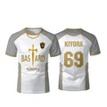 Bastard Munchen Blue Lock Custom White Jersey - BYTOODAY