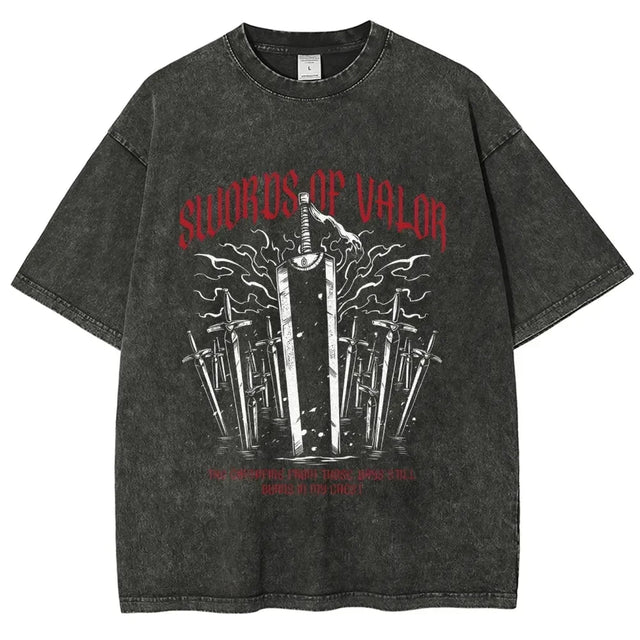 Berserk Swords of Valor Custom Black T-shirt - BYTOODAY