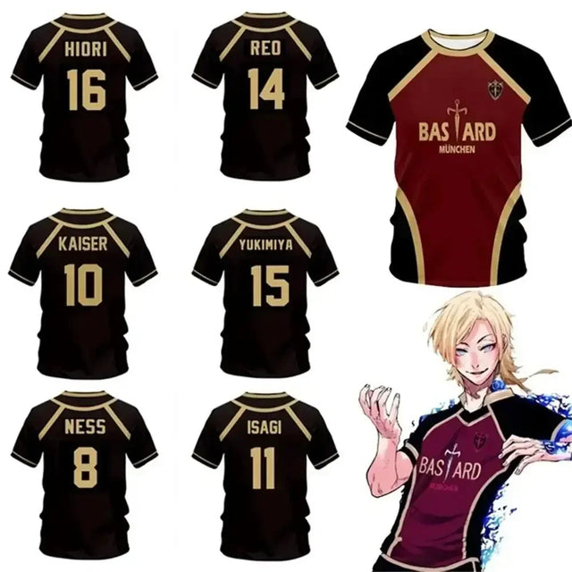 Blue Lock Bastard Munchen Custom Jersey - BYTOODAY