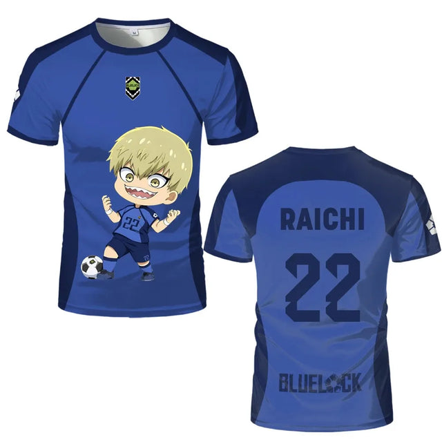 Blue Lock Eleven Cute Characters Custom Jersey - BYTOODAY