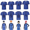 Blue Lock Eleven Team Anime Cosplay Jersey - BYTOODAY