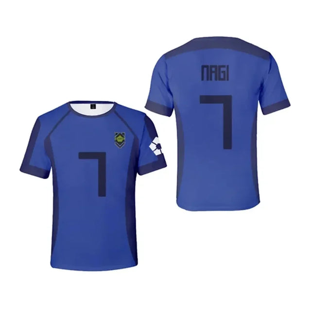 Blue Lock Eleven Team Anime Cosplay Jersey - BYTOODAY