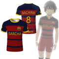 Blue Lock FC Barcha Cosplay Anime Custom Jersey - BYTOODAY