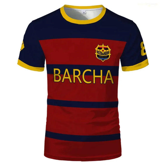 Blue Lock FC Barcha Cosplay Anime Custom Jersey - BYTOODAY