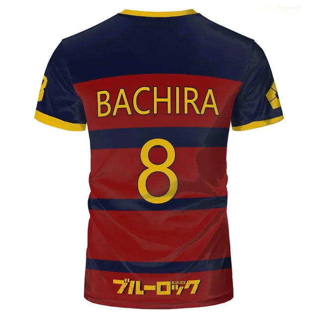 Blue Lock FC Barcha Cosplay Anime Custom Jersey - BYTOODAY
