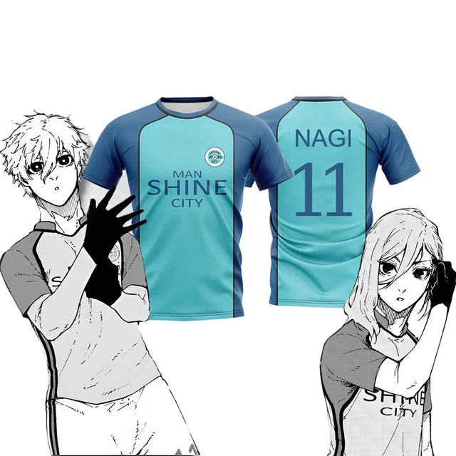 Blue Lock Manshine City Team Custom Jersey - BYTOODAY