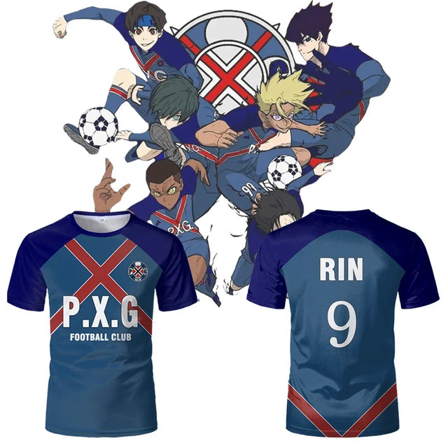 Blue Lock PXG Team Custom Jersey - BYTOODAY