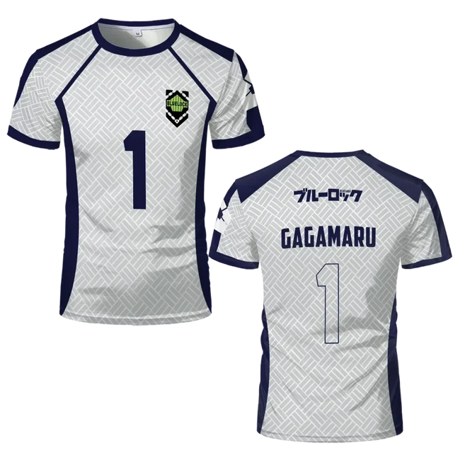 Blue Lock Team White Custom Jersey - BYTOODAY