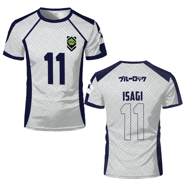 Blue Lock Team White Custom Jersey - BYTOODAY