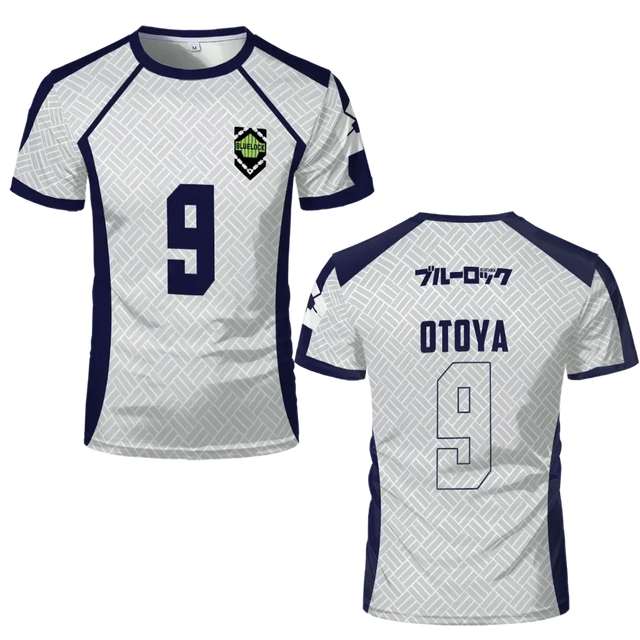 Blue Lock Team White Custom Jersey - BYTOODAY