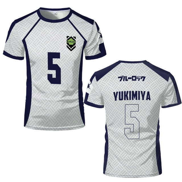 Blue Lock Team White Custom Jersey - BYTOODAY