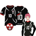 Blue Lock U20 Japan Team Custom Black Jersey - BYTOODAY