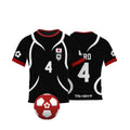 Blue Lock U20 Japan Team Custom Black Jersey - BYTOODAY