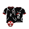 Blue Lock U20 Japan Team Custom Black Jersey - BYTOODAY