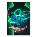 Colorful Neon Style Wall Decoration Poster for Gamer - Item - BYTOODAY