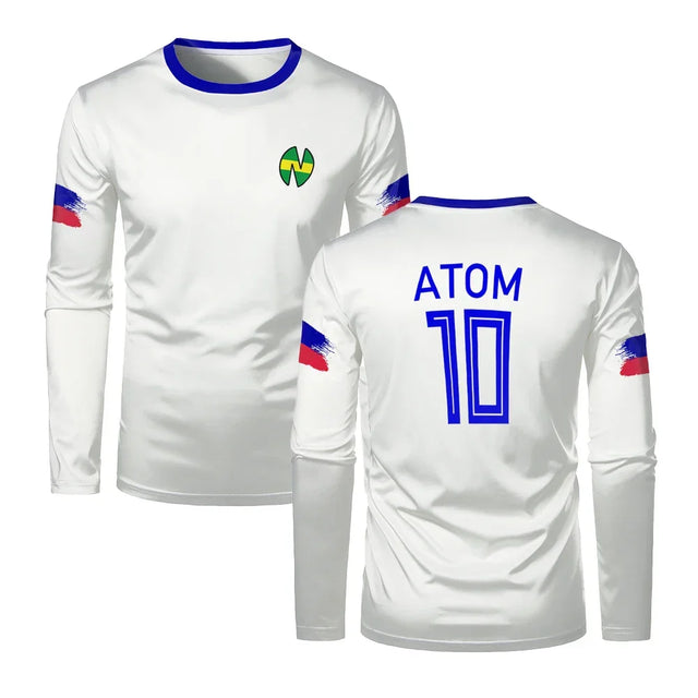 Cosplay Football Anime Tsubasa Long Sleeve Jersey - Item - BYTOODAY