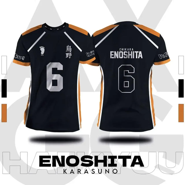 Haikyu Cosplay Karasuno Team Jersey - BYTOODAY