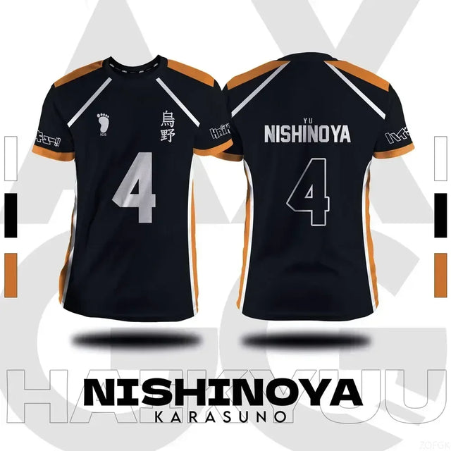 Haikyu Cosplay Karasuno Team Jersey - BYTOODAY