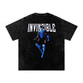 Invincible Hero Custom Black T-shirt - BYTOODAY