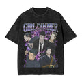 JJK - Suguru Geto "GIRL DINNER" Custom Black T-shirt - BYTOODAY