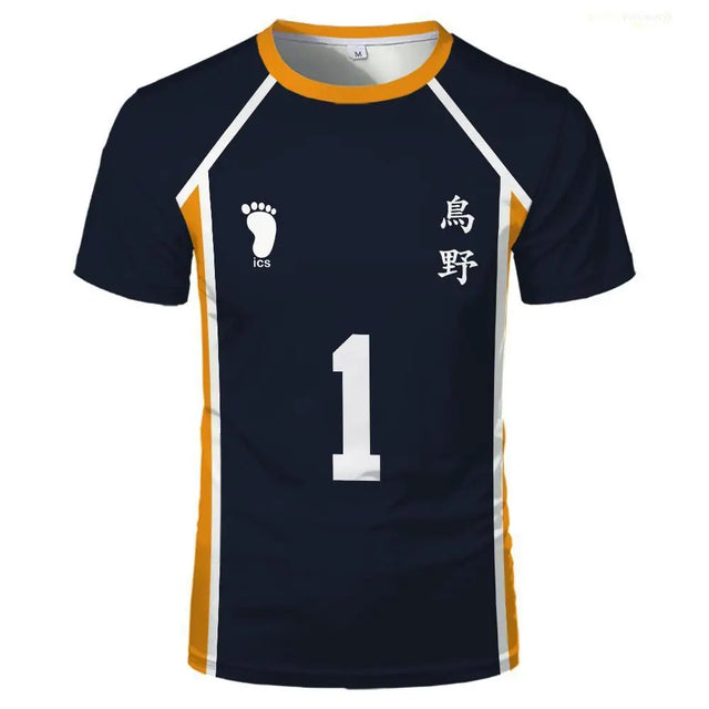 Karasuno High School Team Custom Jersey Haikyu Cosplay - BYTOODAY