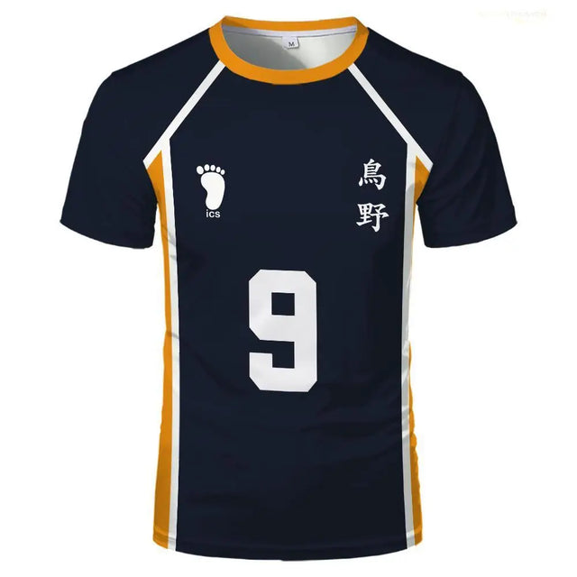 Karasuno High School Team Custom Jersey Haikyu Cosplay - BYTOODAY