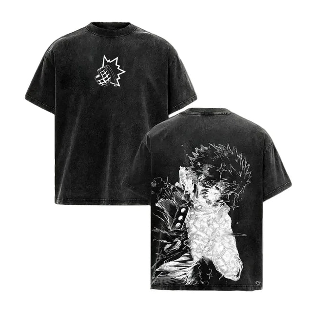 MHA - Katsuki Bakugo Grenade Custom T-shirt - BYTOODAY