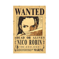Nico Robin One Piece WANTED Custom Wall Poster - Item - BYTOODAY