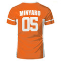 Palmetto State The Foxhole Court Custom Orange Kids Jersey - BYTOODAY